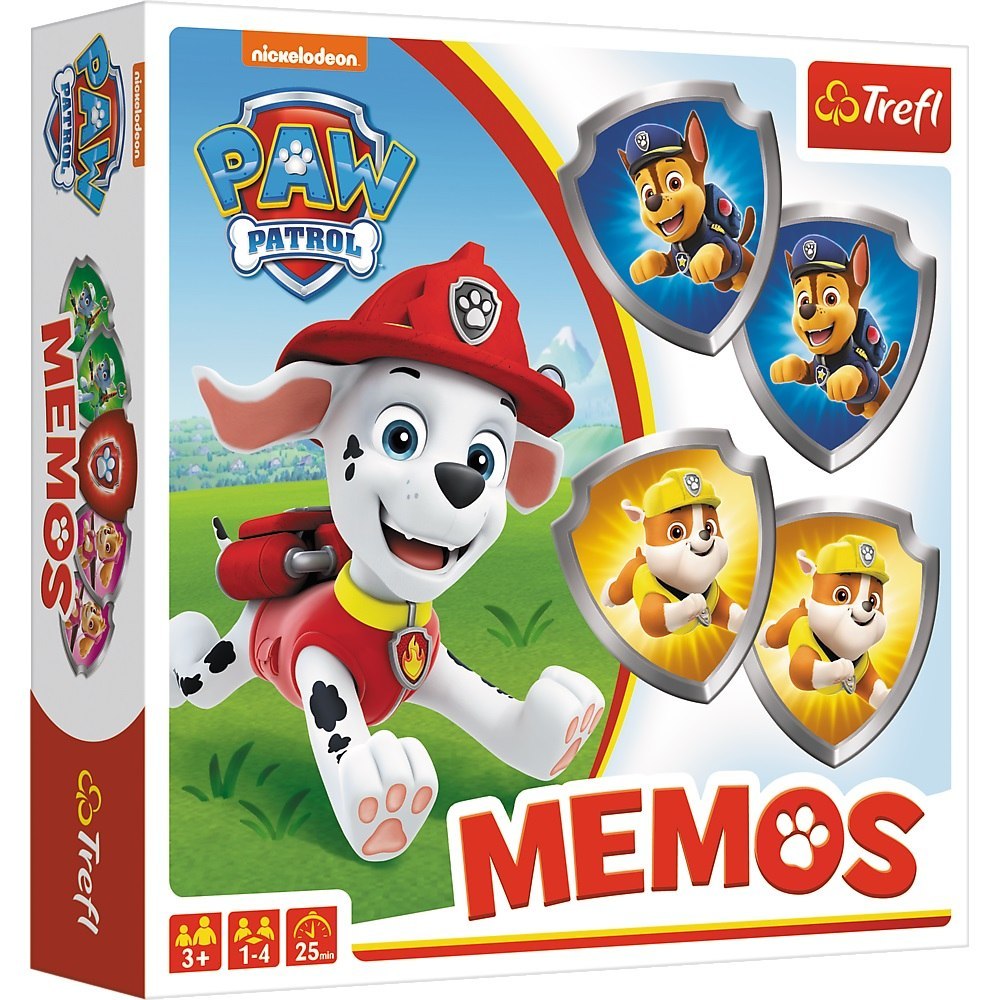 GAME MEMOS PAW PATROL TREFL 01892
